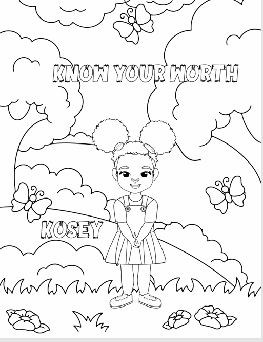 Coloring Book - Positive Affirmations (Digital Download)